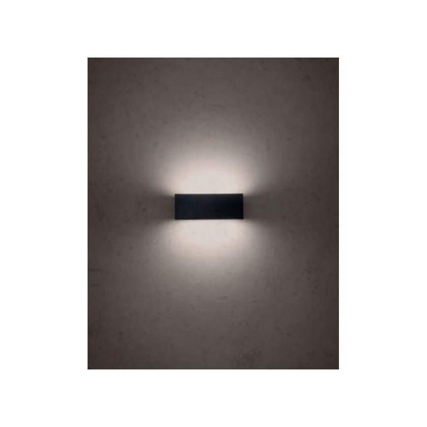 Redo 90153 - Udendørs LED væglampe LAMPRIS 1xLED/9W/230V IP65