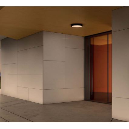 Redo 90156 - Udendørs LED loftlampe PONZA LED/18W/230V diameter 30 cm IP65
