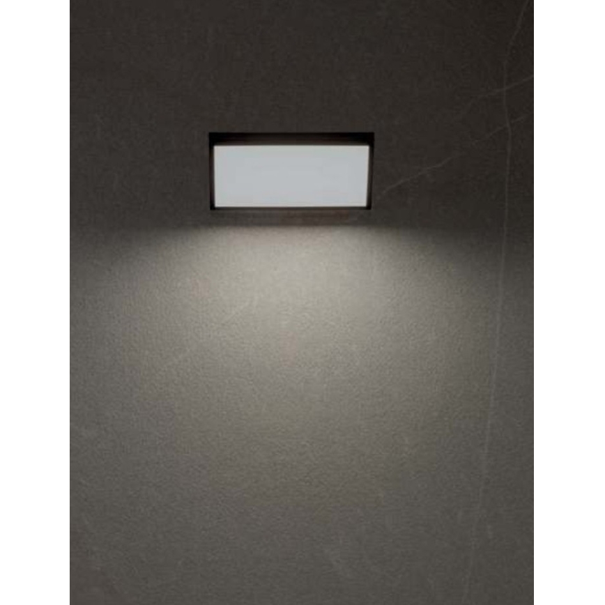 Redo 90159 - LED udendørs væglampe MAKO LED/12W/230V IP65