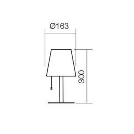 Redo 90166 - Udendørs LED bordlampe dæmpbar RGB-farver PINO LED/2,6W/230V 4400 mAh IP44