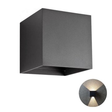 Redo 90173 - Udendørs LED væglampe VARY 2xLED/6W/230V 3000K IP54 antracit