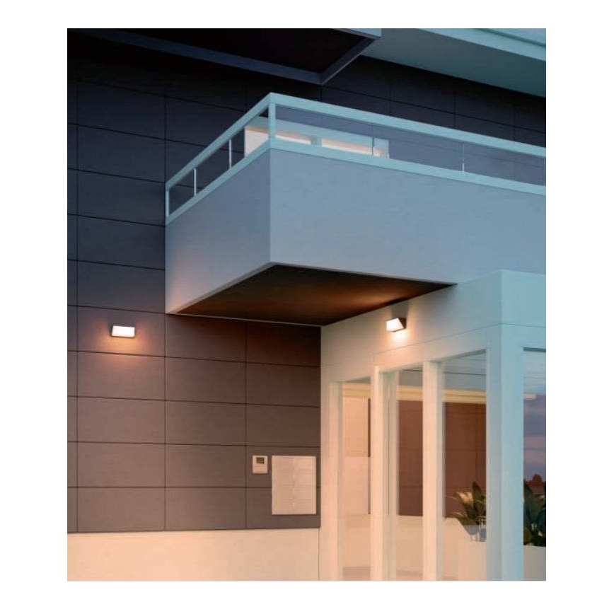 Redo 90238 - Udendørs LED væglampe SPECTRA LED/16W/230V 3000K IP54 grå