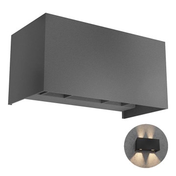 Redo 90303 - Udendørs LED væglampe VARY 4xLED/5W/230V 4000K IP54 antracit