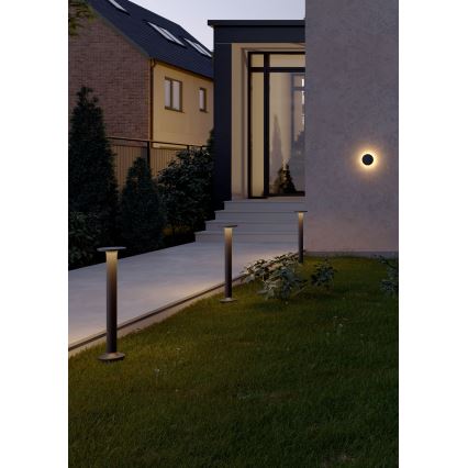 Redo 90374 - LED udendørslampe AURA LED/8W/230V 3000K 70 cm IP65 antracit