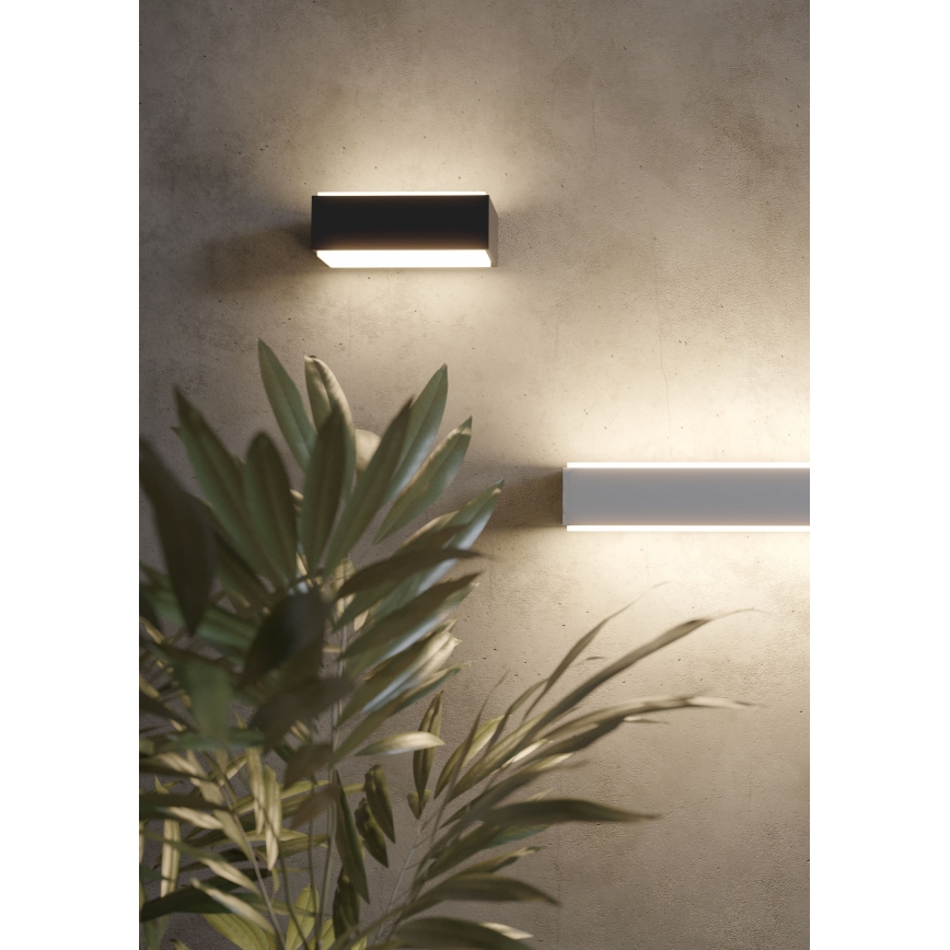 Redo 90402 - Udendørs LED væglampe DASH LED/9W/230V 4000K IP65 antracit