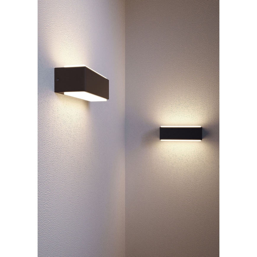 Redo 90402 - Udendørs LED væglampe DASH LED/9W/230V 4000K IP65 antracit