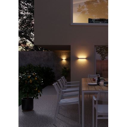Redo 90404 - Udendørs LED væglampe DASH LED/9W/230V 4000K IP65 brun