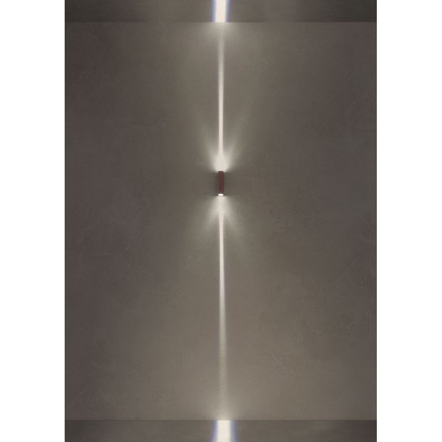 Redo 90424 - Udendørs LED væglampe ACE LED/5,84W/230V 4000K IP54 brun