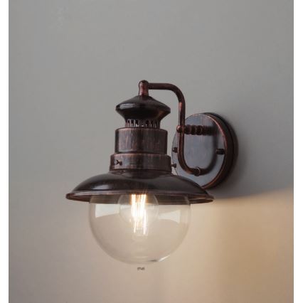 Redo 9045 - Udendørs væglys SCOTT 1xE27/42W/230V IP44