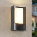 Redo 90483 - Udendørs LED væglampe WARP LED/8W/230V 3000K IP44 antracit