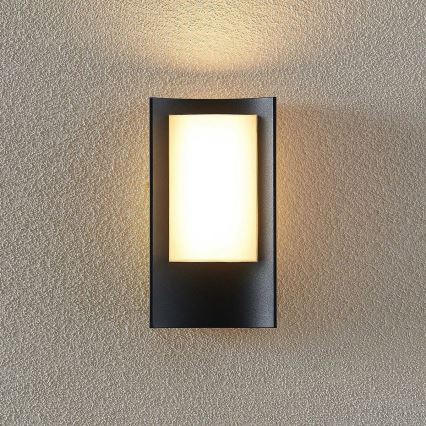 Redo 90483 - Udendørs LED væglampe WARP LED/8W/230V 3000K IP44 antracit