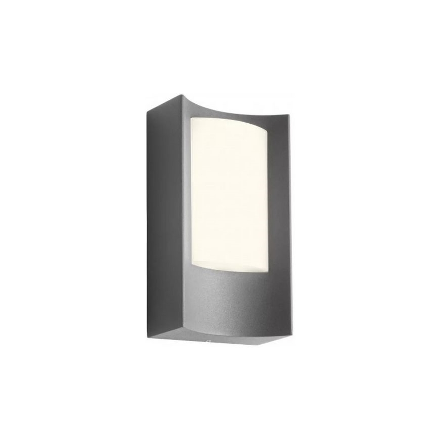 Redo 90483 - Udendørs LED væglampe WARP LED/8W/230V 3000K IP44 antracit