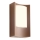 Redo 90484 - Udendørs LED væglampe WARP LED/8W/230V 3000K IP44 brun