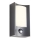 Redo 90486 - LED Udendørs væglampe med sensor WARP LED/8W/230V 3000K IP44 antracit