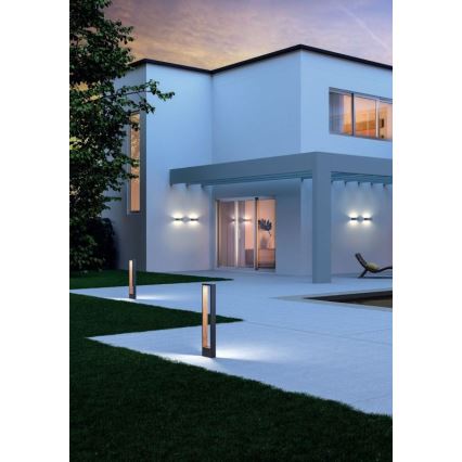 Redo 90508 - LED Udendørs Væglampe WALD LED/10W/230V IP65 antracit