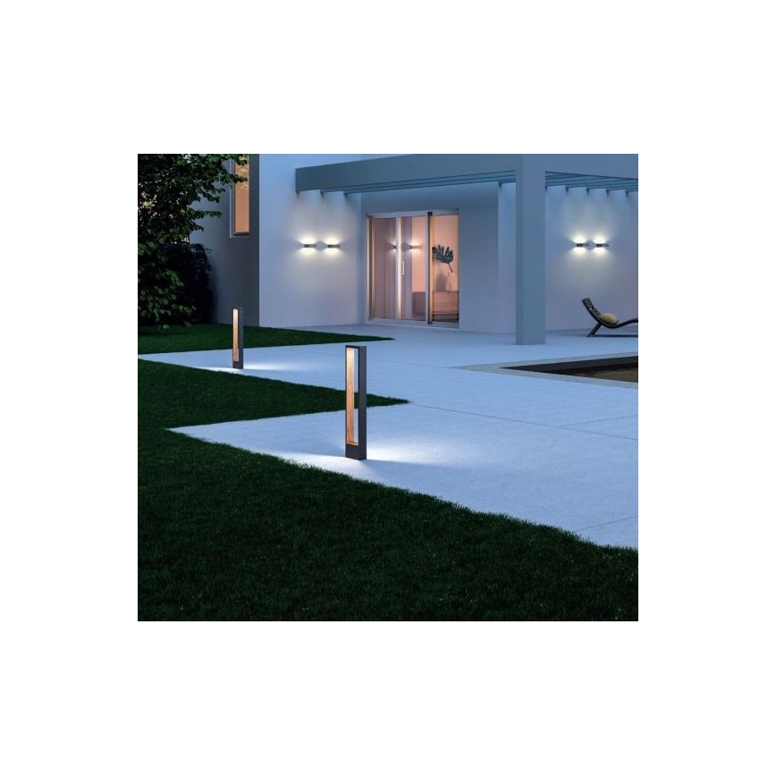 Redo 90509 - LED udendørslampe WALD LED/10W/230V IP65 antracit