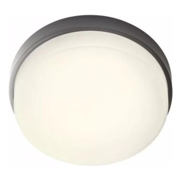 Redo 90516 - Udendørs LED loftlampe URANIA LED/10W/230V diameter 16 cm IP65 antracit