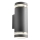 Redo 90518 - Udendørs væglampe CARGO 2xGU10/28W/230V IP54 antracit