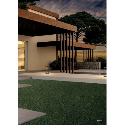 Redo 90580 - LED udendørslampe WAKE LED/8W/230V 3000K 20 cm IP65 antracit