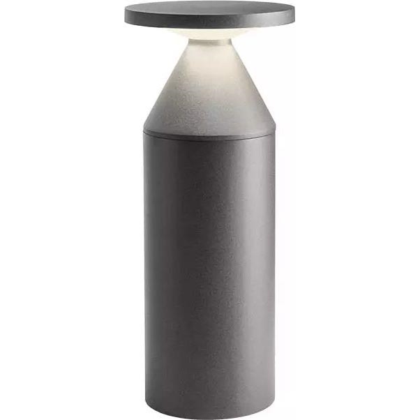 Redo 90589 - LED udendørslampe BIRO LED/12W/230V 3000K 30 cm CRI 90 IP65 antracit