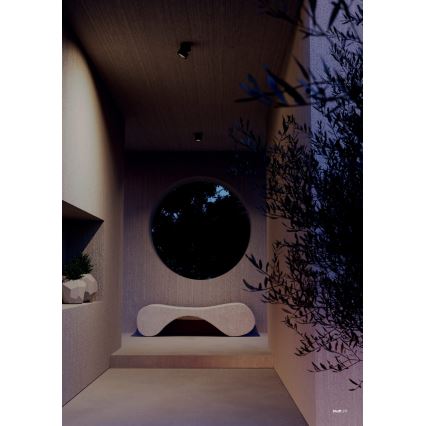 Redo 90628 - Udendørs LED-spot SHAFT LED/13W/230V 3000K Ø 9 cm IP65 brun