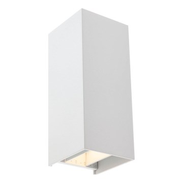 Redo 90635 - Udendørs LED væglampe SONNY 2xLED/5W/230V 2200/3000/4000K IP54 hvid