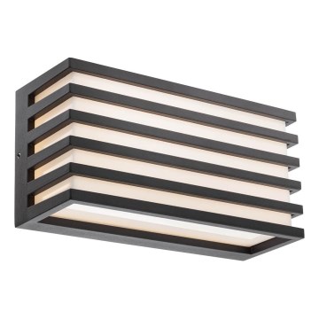 Redo 90639 - Udendørs LED væglampe BLAZE LED/12W/230V 3000K IP54 antracit