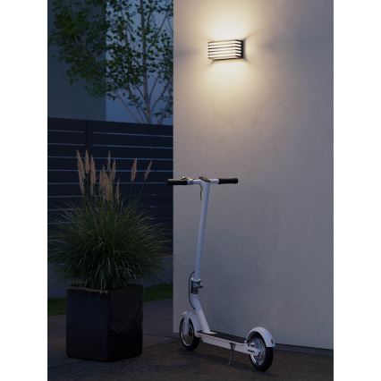 Redo 90639 - Udendørs LED væglampe BLAZE LED/12W/230V 3000K IP54 antracit