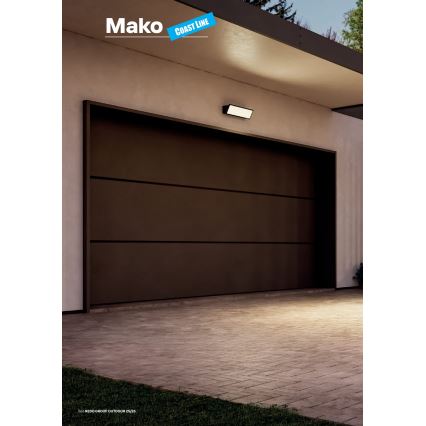 Redo 90678 - LED udendørs vægarmatur MAKO LED/65W/230V 3000K IP65 antracit