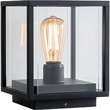 Redo 9109 - Udendørslampe VITRA 1xE27/15W/230V IP54 sort