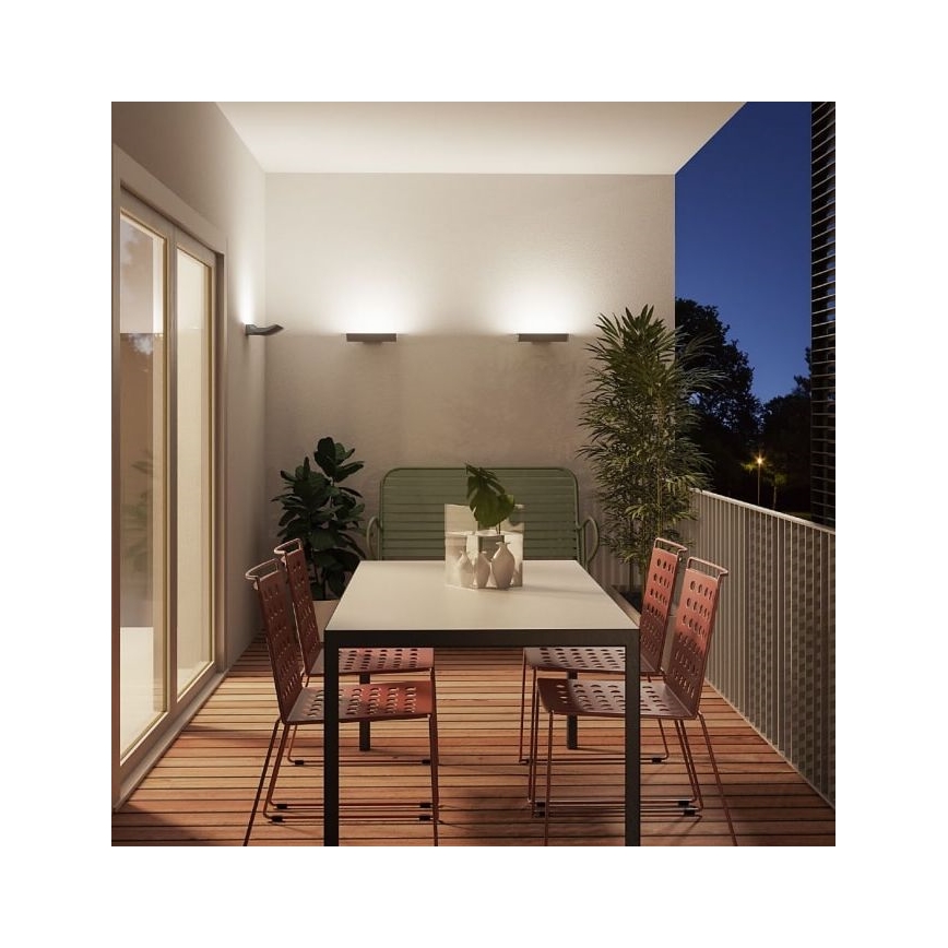 Redo 9112 - Udendørs LED væglampe VELA LED/24W/230V IP54