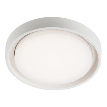 Redo 9180 - Udendørs LED loftlampe BEZEL LED/25W/230V diameter 27 cm IP54 hvid