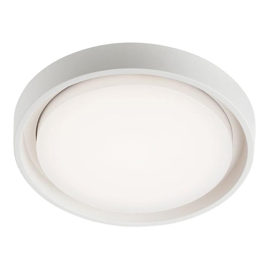 Redo 9180 - Udendørs LED loftlampe BEZEL LED/25W/230V diameter 27 cm IP54 hvid