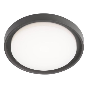 Redo 9184 - LED udendørs loftlampe BEZEL LED/30W/230V Ø 34 cm IP54 antracit