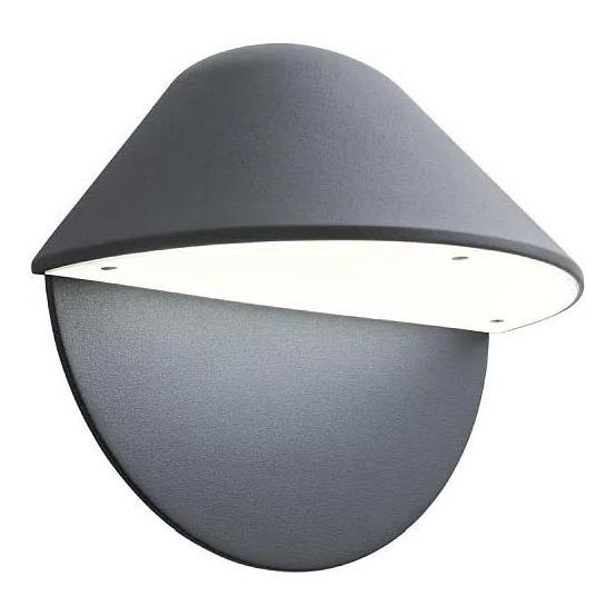 Redo 9496 - LED Udendørs Væglampe PACMAN LED/8W/230V IP44 antracit