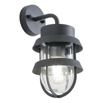 Redo 9498 - Udendørs væglampe CLAUT 1xE27/42W/230V IP44 antracit