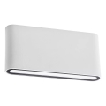 Redo 9622 - LED udendørs vægarmatur KLIPPE LED/13W/230V 3000K IP54 hvid