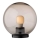 Redo 9770 - Reserveskærm til udendørs lampe SFERA diameter 25 cm IP44 brun