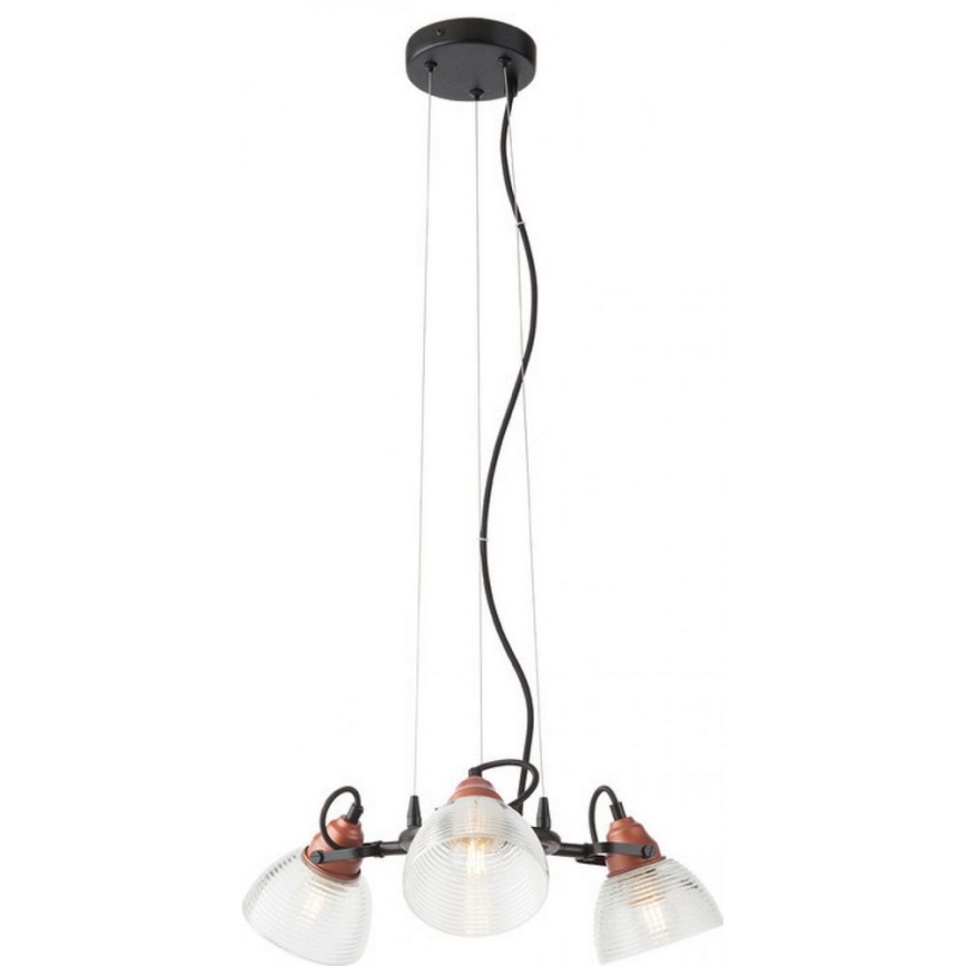 Redo A01-1451 - Reserveskærm til pendel og gulvlampe RIDGE E27 transparent
