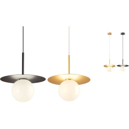 Redo UN1696_1 - Reserveskærm til chandelier, til lampe PLATO diameter 10 cm hvid