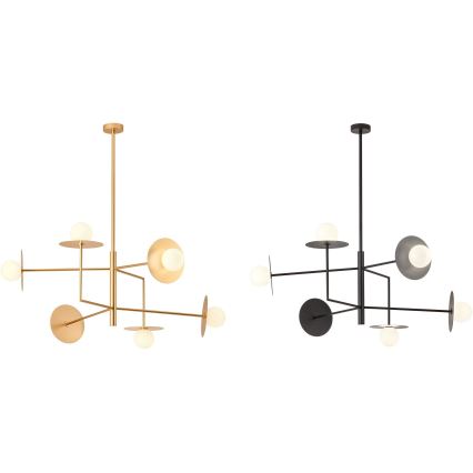 Redo UN1696_1 - Reserveskærm til chandelier, til lampe PLATO diameter 10 cm hvid