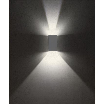 Redo 90553 - Udendørs LED væglampe VARY 2xLED/10W/230V 3000K IP54 antracit