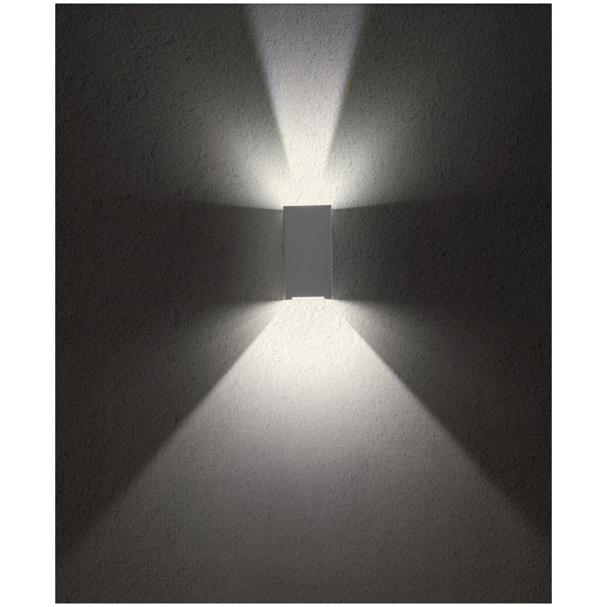 Redo 90553 - Udendørs LED væglampe VARY 2xLED/10W/230V 3000K IP54 antracit