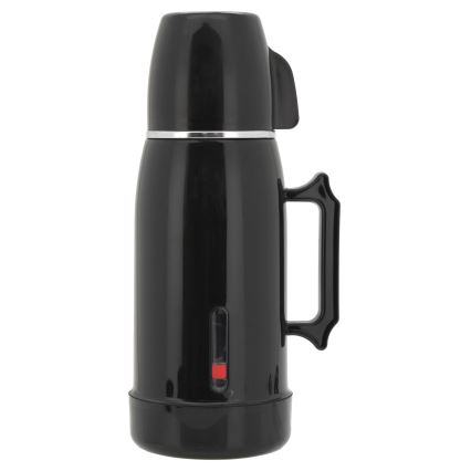 Rejse-elkedel/termoflaske 1 l 150W/12V sort