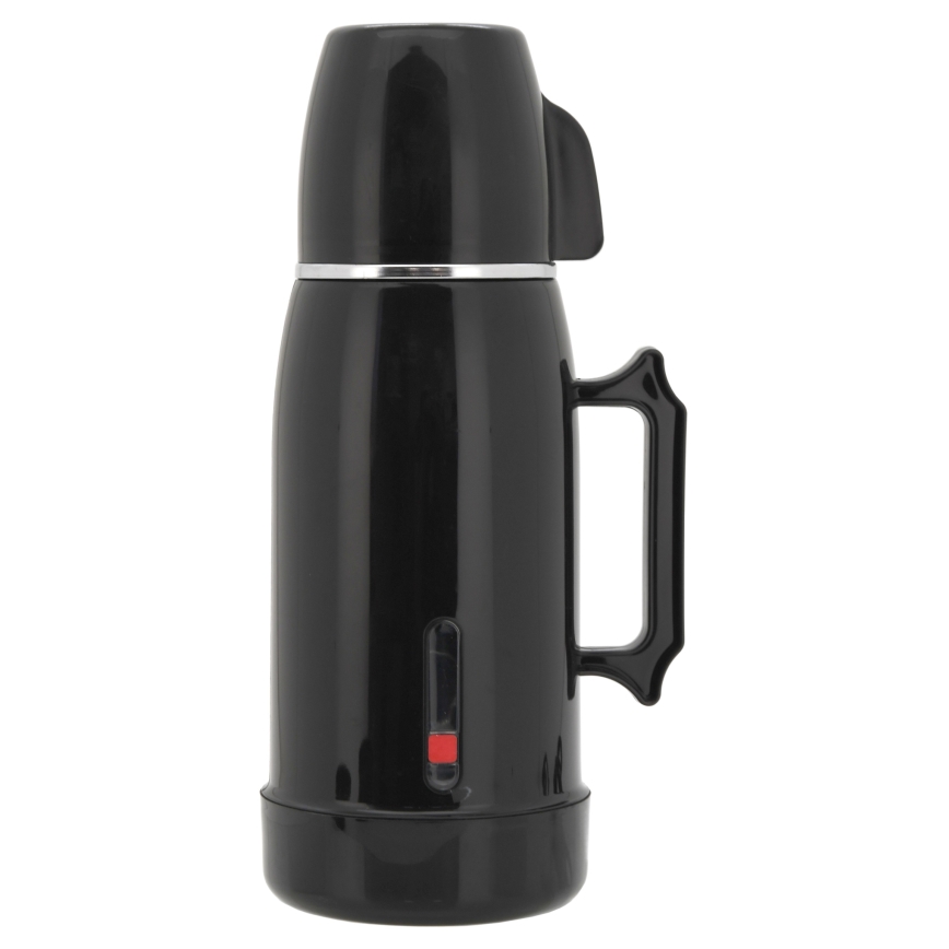 Rejse-elkedel/termoflaske 1 l 150W/12V sort