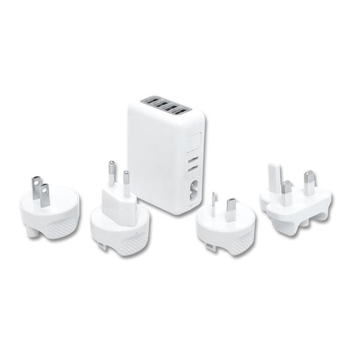 Rejseadapter 4xUSB