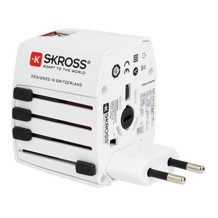 Rejseadapter MUV USB AC65PD med USB-A og USB-C, 65 W