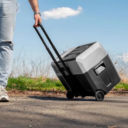 Rejsekøleskab med LCD-display 40 l 230V/12V/24V sort