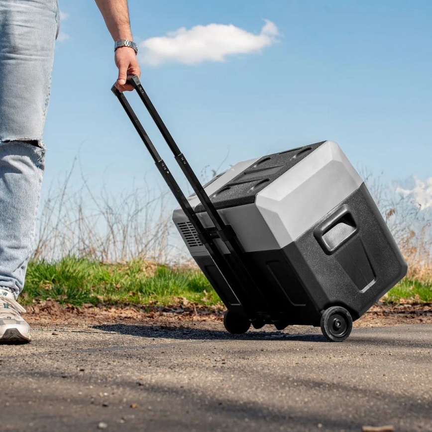Rejsekøleskab med LCD-display 40 l 230V/12V/24V sort