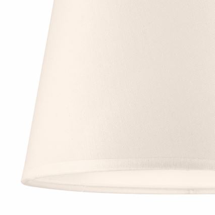 Reserve lampskærm til loft- og væglampe ELLIE E27, Ø 15 cm, cremefarvet